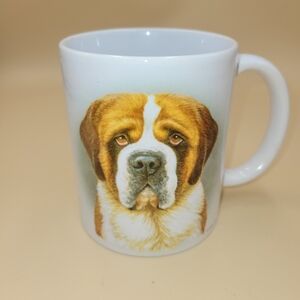 Dog-Themed White Mug